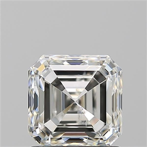 Foto Diamante Natural 1.50 quilates, Asscher , Color I, claridad SI2 y certificado GIA de