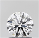 Lab Grown Diamond 0.81 Carats, Round with Ideal Cut, D Color, VS2 Clarity and Certified by IGI