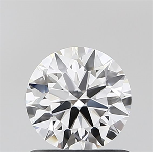 Picture of Lab Grown Diamond 0.81 Carats, Round with Ideal Cut, D Color, VS2 Clarity and Certified by IGI