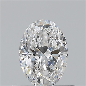 Picture of Natural Diamond 0.50 Carats, Oval with  Cut, E Color, VS2 Clarity and Certified by GIA