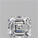 Natural Diamond 0.50 Carats, Asscher with  Cut, D Color, VVS2 Clarity and Certified by GIA
