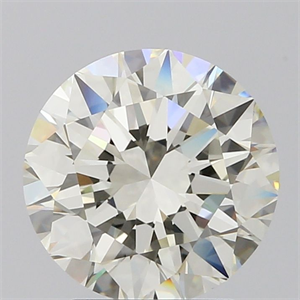 Foto Diamante Natural 2.47 quilates, Redondo , Color L, claridad IF y certificado GIA de
