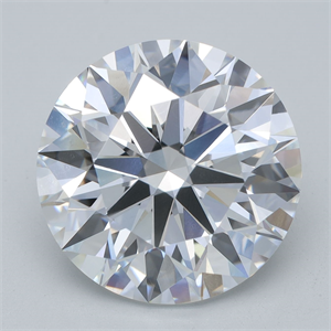 Picture of Lab Grown Diamond 6.30 Carats, Round with Ideal Cut, E Color, VVS2 Clarity and Certified by IGI