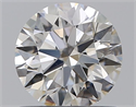 Natural Diamond 0.75 Carats, Round with Excellent Cut, E Color, SI1 Clarity and Certified by GIA