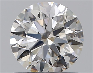 Picture of Natural Diamond 0.75 Carats, Round with Excellent Cut, E Color, SI1 Clarity and Certified by GIA