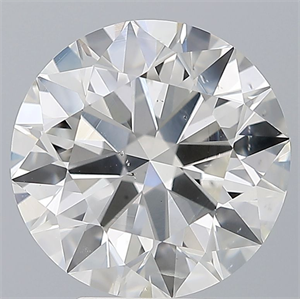 Picture of Natural Diamond 5.01 Carats, Round with Excellent Cut, H Color, SI1 Clarity and Certified by IGI
