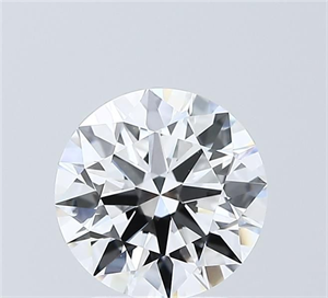 Picture of Lab Grown Diamond 2.02 Carats, Round with Ideal Cut, D Color, VVS1 Clarity and Certified by IGI
