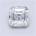Natural Diamond 1.20 Carats, Asscher with  Cut, G Color, VS1 Clarity and Certified by GIA