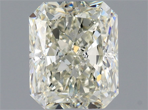 Picture of Natural Diamond 1.50 Carats, Radiant with  Cut, K Color, SI1 Clarity and Certified by GIA