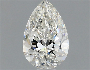 Picture of Natural Diamond 0.50 Carats, Pear with  Cut, H Color, VVS1 Clarity and Certified by GIA