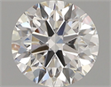 Natural Diamond 0.80 Carats, Round with Excellent Cut, F Color, VS1 Clarity and Certified by GIA