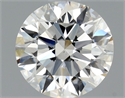 Natural Diamond 0.93 Carats, Round with Excellent Cut, E Color, SI1 Clarity and Certified by GIA
