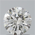 Natural Diamond 0.90 Carats, Round with Very Good Cut, J Color, VS2 Clarity and Certified by GIA