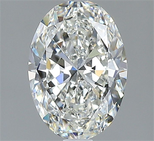 Picture of Natural Diamond 1.80 Carats, Oval with  Cut, H Color, VS2 Clarity and Certified by GIA