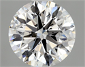Natural Diamond 0.82 Carats, Round with Very Good Cut, D Color, SI1 Clarity and Certified by GIA