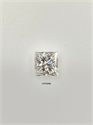 Natural Diamond 0.46 Carats, Princess with  Cut, H Color, VS1 Clarity and Certified by GIA