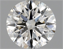 Natural Diamond 0.70 Carats, Round with Excellent Cut, G Color, SI2 Clarity and Certified by GIA
