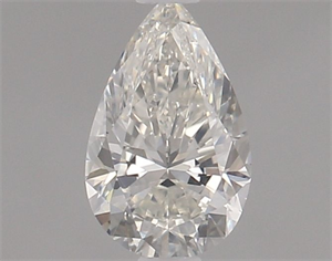 Foto Diamante Natural 0.50 quilates, De pera , Color I, claridad SI1 y certificado GIA de
