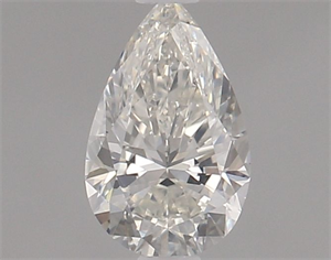 Foto Diamante Natural 0.50 quilates, De pera , Color I, claridad SI1 y certificado GIA de