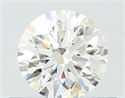 Diamante Natural 0.41 quilates, Redondo , Color F, claridad VVS1 y certificado GIA