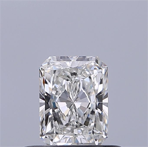 Foto Diamante Natural 0.41 quilates, Radiante , Color F, claridad IF y certificado GIA de