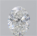 Natural Diamond 3.22 Carats, Oval with  Cut, G Color, VS2 Clarity and Certified by GIA