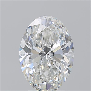 Picture of Natural Diamond 3.22 Carats, Oval with  Cut, G Color, VS2 Clarity and Certified by GIA