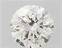 Natural Diamond 0.50 Carats, Round with Excellent Cut, G Color, VVS2 Clarity and Certified by IGI