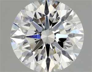 Picture of Natural Diamond 0.70 Carats, Round with Excellent Cut, E Color, SI2 Clarity and Certified by GIA