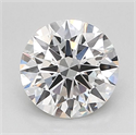 Del inventario de diamantes de laboratorio, 1.55 quilates, Redondo , Color E, claridad VVS2 y certificado IGI