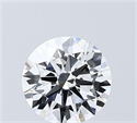 Lab Grown Diamond 2.01 Carats, Round with Ideal Cut, D Color, VVS2 Clarity and Certified by IGI