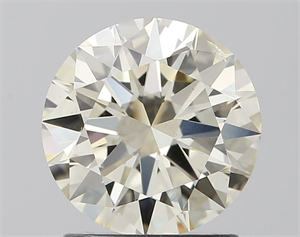 Picture of Natural Diamond 1.41 Carats, Round with Excellent Cut, J Color, SI1 Clarity and Certified by IGI