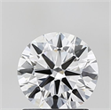 Lab Grown Diamond 1.46 Carats, Round with Ideal Cut, D Color, VVS2 Clarity and Certified by IGI