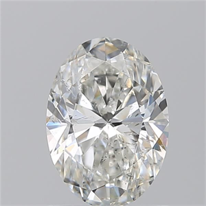 Picture of Natural Diamond 1.20 Carats, Oval with  Cut, H Color, SI2 Clarity and Certified by GIA