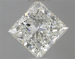 Foto Diamante Natural 0.80 quilates, Princesa , Color I, claridad VS1 y certificado IGI de