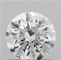 Lab Grown Diamond 0.80 Carats, Round with Ideal Cut, E Color, VVS2 Clarity and Certified by IGI