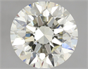 Diamante Natural 3.00 quilates, Redondo , Color K, claridad VVS1 y certificado IGI