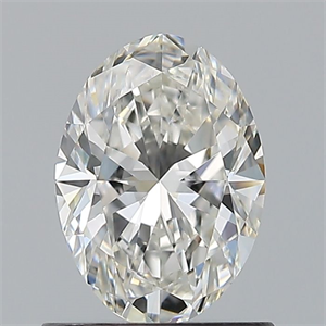 Picture of Natural Diamond 0.81 Carats, Oval with  Cut, G Color, VVS1 Clarity and Certified by GIA
