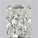 Natural Diamond 1.20 Carats, Radiant with  Cut, J Color, VS2 Clarity and Certified by GIA