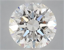 Lab Grown Diamond 1.04 Carats, Round with Excellent Cut, E Color, VVS2 Clarity and Certified by IGI