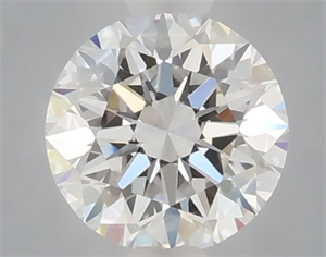 Picture of Lab Grown Diamond 1.04 Carats, Round with Excellent Cut, E Color, VVS2 Clarity and Certified by IGI