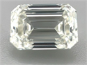 Diamante Natural 2.00 quilates, Esmeralda , Color H, claridad IF y certificado HRD