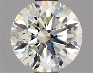 Picture of Natural Diamond 0.90 Carats, Round with Excellent Cut, L Color, VS1 Clarity and Certified by GIA