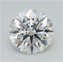 Lab Grown Diamond 1.21 Carats, Round with Excellent Cut, E Color, VVS2 Clarity and Certified by IGI