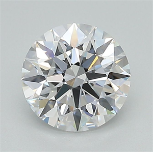 Picture of Lab Grown Diamond 1.21 Carats, Round with Excellent Cut, E Color, VVS2 Clarity and Certified by IGI