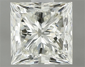 Picture of Natural Diamond 0.80 Carats, Princess with  Cut, L Color, VVS2 Clarity and Certified by GIA