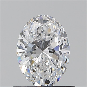 Picture of Natural Diamond 0.70 Carats, Oval with  Cut, D Color, VS1 Clarity and Certified by GIA