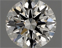 Diamante Natural 0.53 quilates, Redondo , Color J, claridad VS2 y certificado GIA