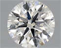 Diamante Natural 0.59 quilates, Redondo , Color H, claridad SI2 y certificado GIA