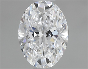 Picture of Natural Diamond 0.70 Carats, Oval with  Cut, D Color, SI2 Clarity and Certified by GIA